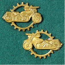 Эмблема Мотоциклетных подразделений и частей РККА, обр.1935 г.